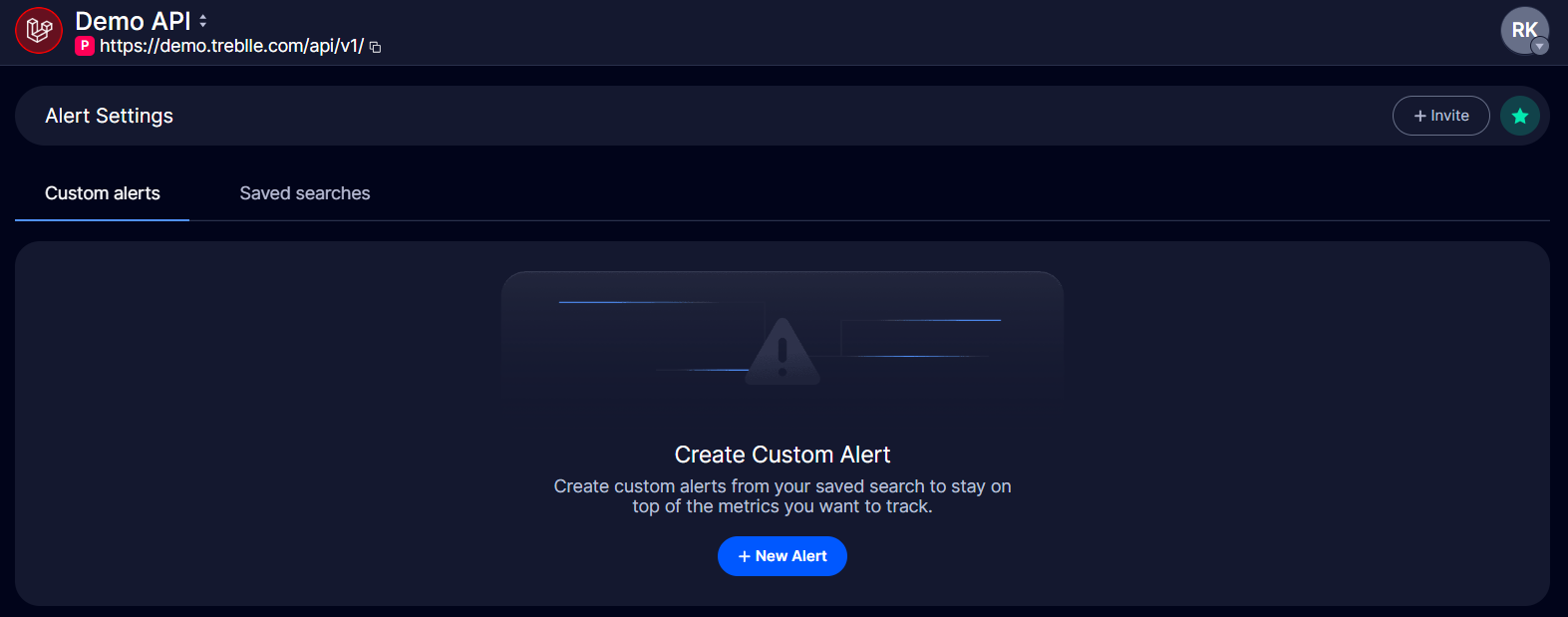 Creating a Custom Alert